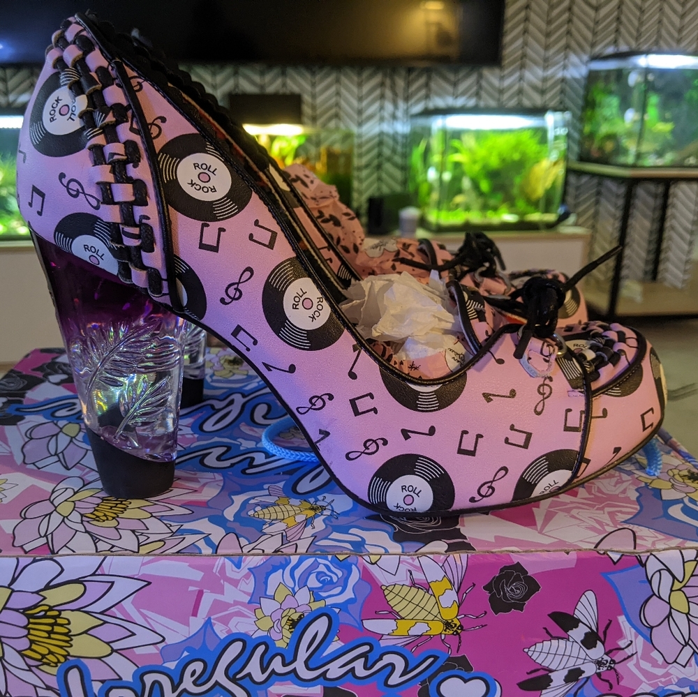 Irregular choice Rocko pink